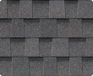 Pewter shingle swatch