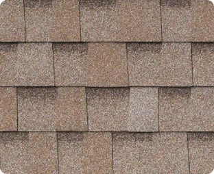 Tan Mist shingle swatch